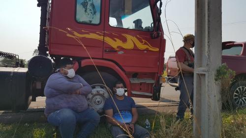 Caaguazú: Interceptan un camión que transportaba marihuana